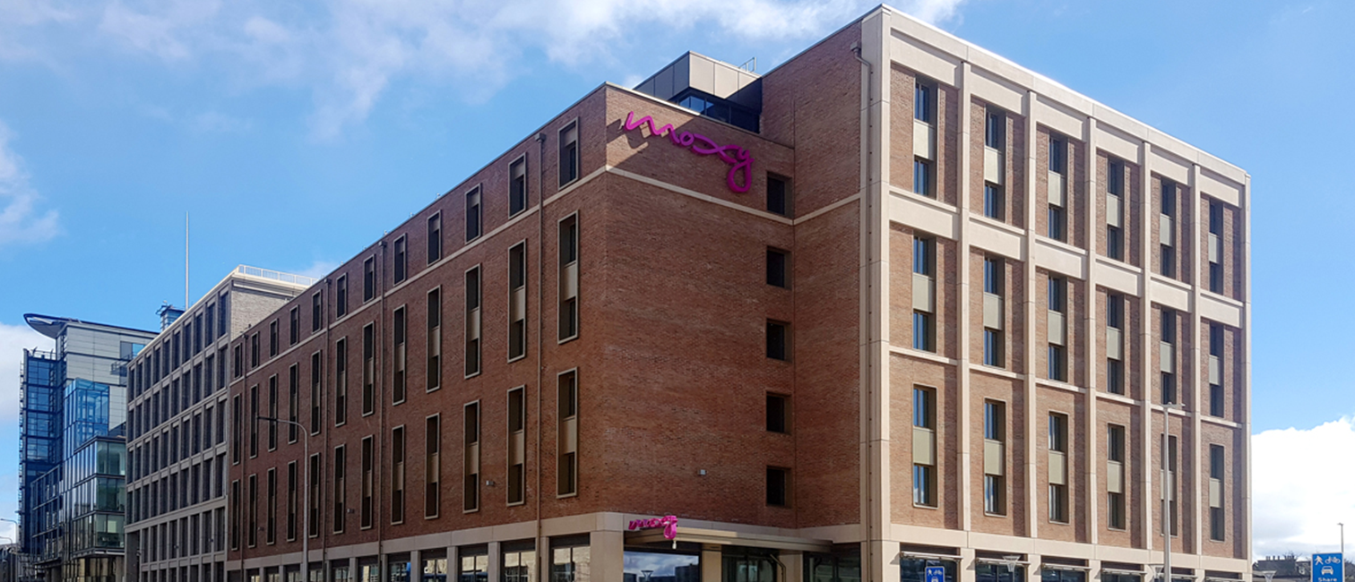 Featured Image for Moxy Hotel and Offices, Edinburgh
