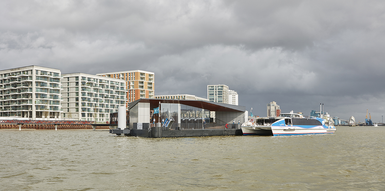 Video Cover for Royal Wharf Pier, London