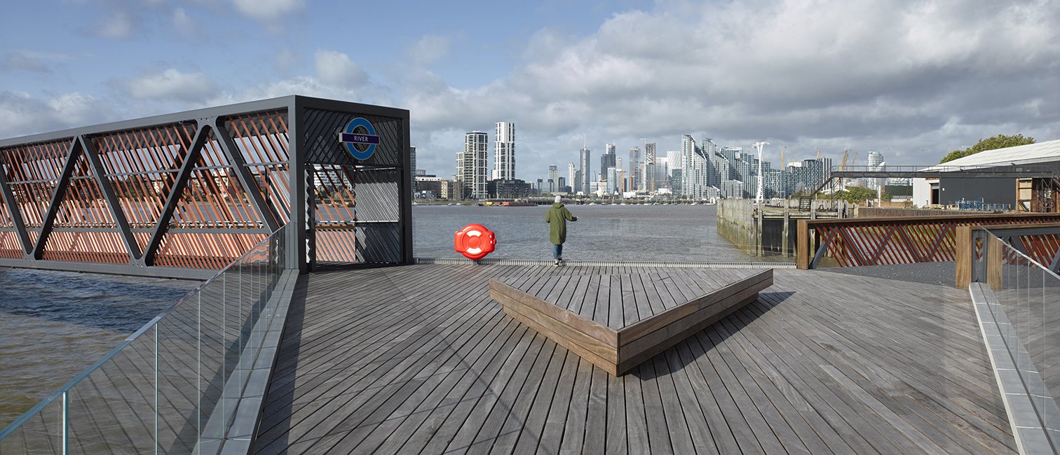 Featured Image for Royal Wharf Pier, London