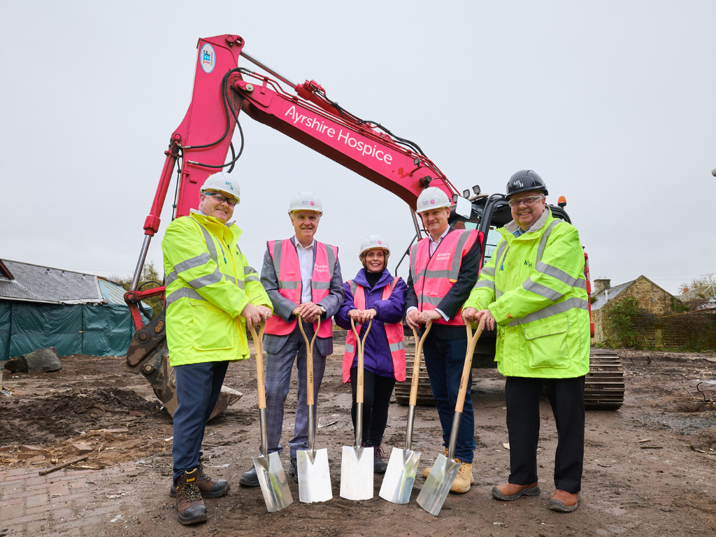 Featured Image for Breaking ground on new build Ayrshire Hospice