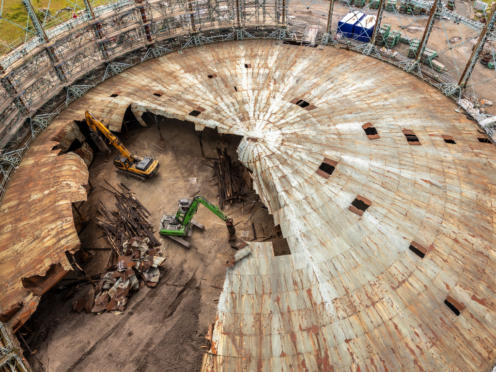 Featured Image for Granton Gas Holder transformation works begin