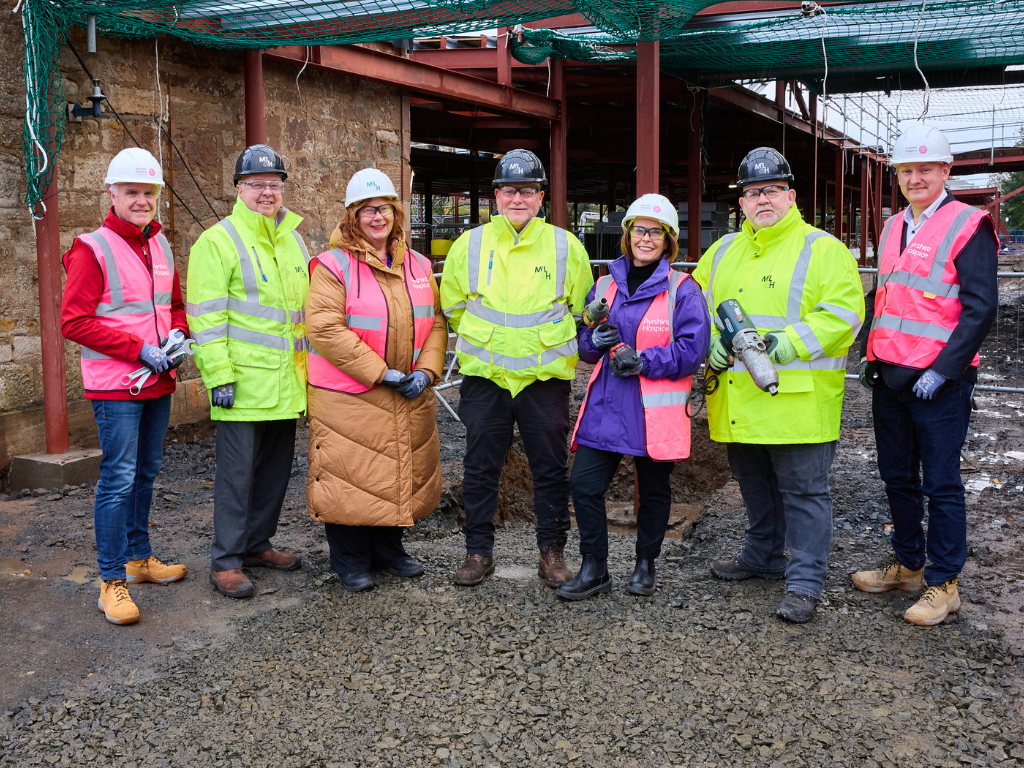 Featured Image for Ayrshire Hospice reaches topping out of new home