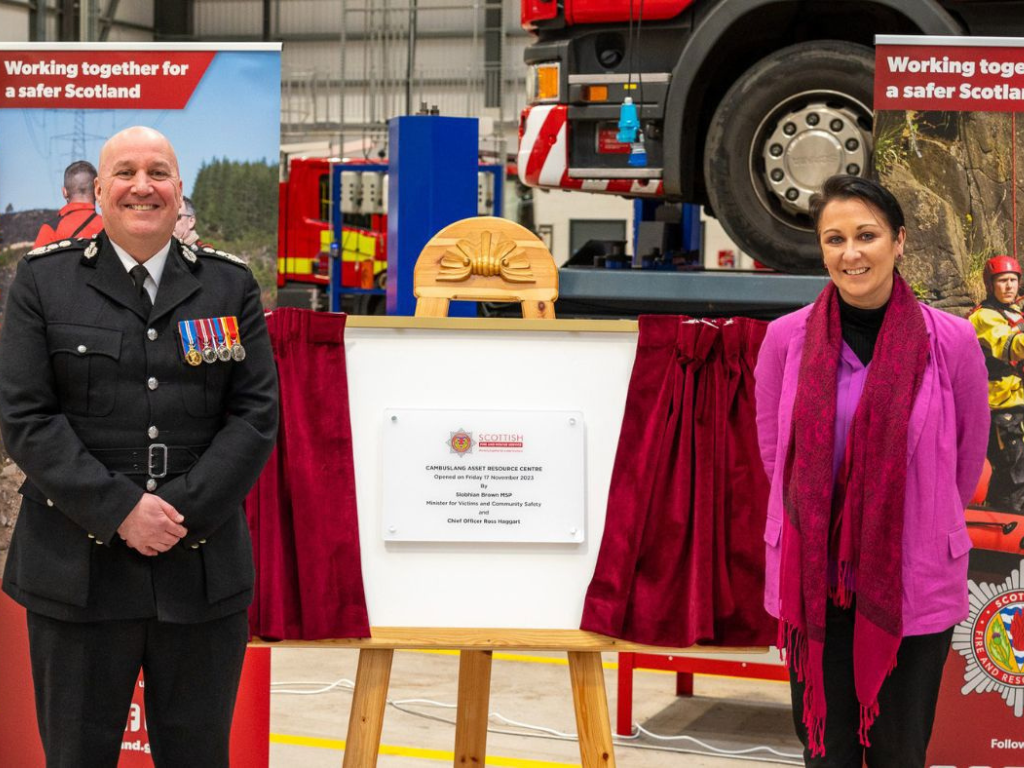 Featured Image for Scottish Fire and Rescue Service opens new maintenance facility